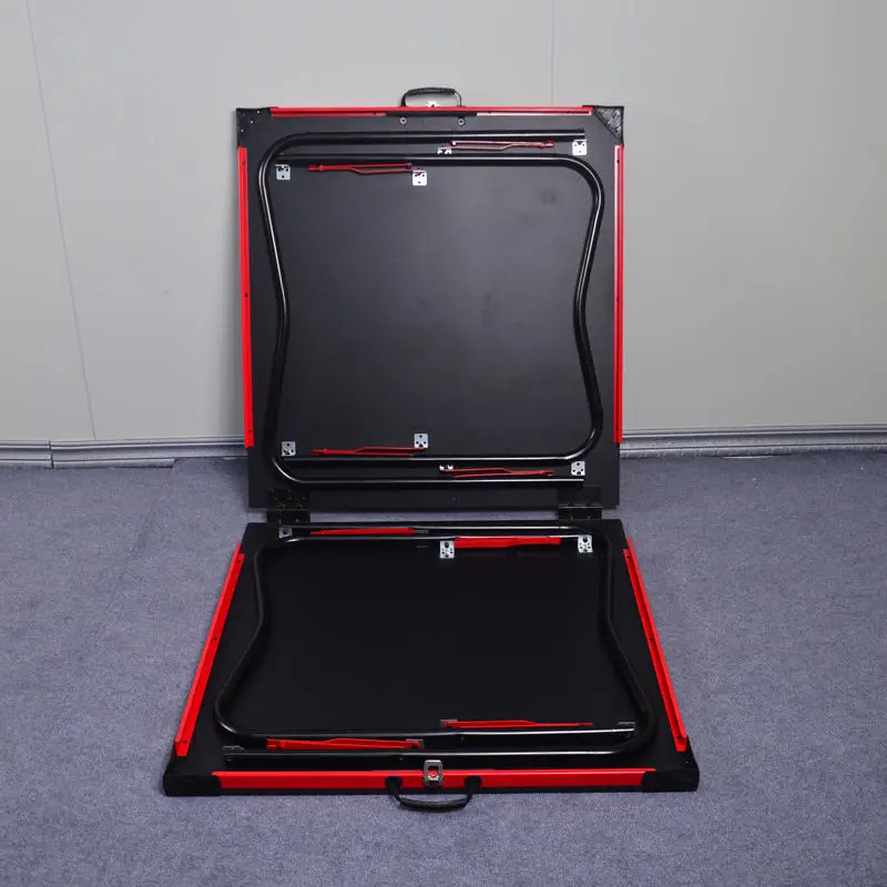 Wholesale 182cm 2pcs foldingping-pong table indoor and outdoor use table tennis table