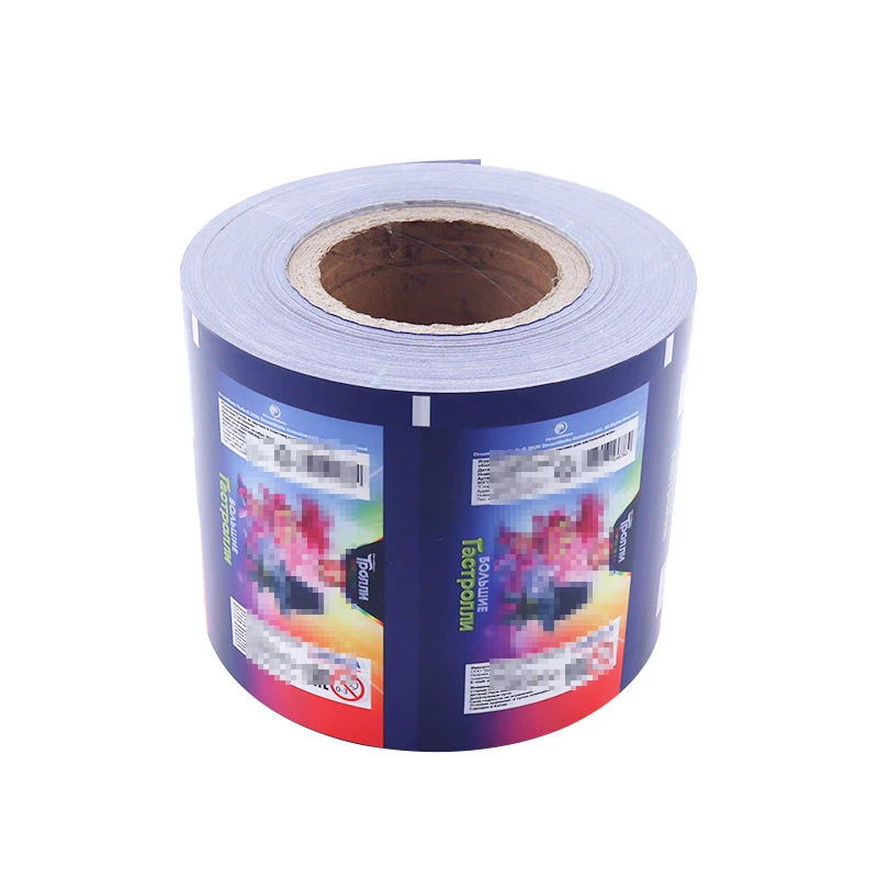 Custom Print 35mm Bopp Pe Flexible Roll Film Laminating Food Packaging packPlastic Roll Film For Kids Toy