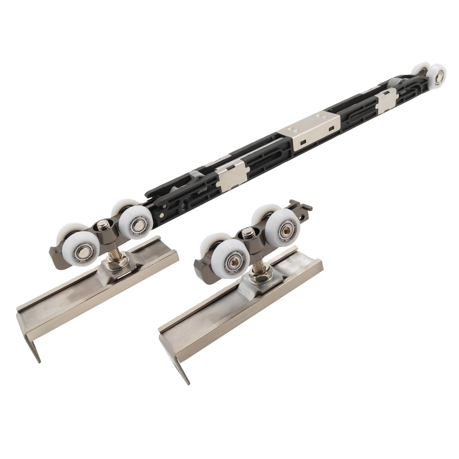 Modern Design  Slide Hardware System Roller With Rebound Device For Pocket Sliding Door Wheels