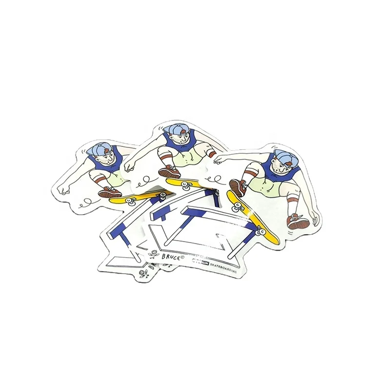 Custom Waterproof Glassine Liner PVC Sticker