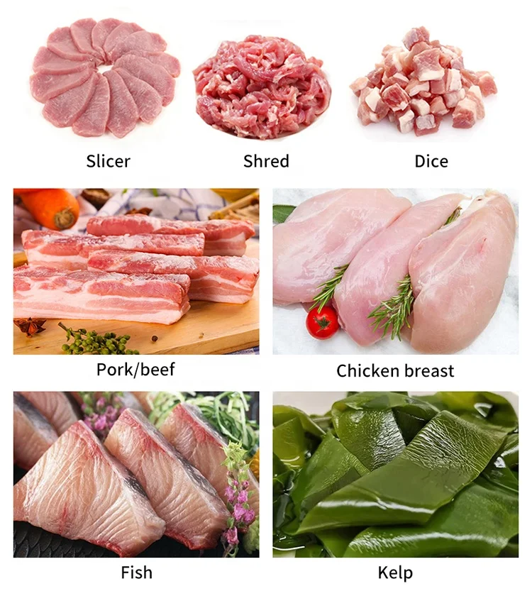 commercial meat cutting machine slice meat cutting machine / cutter meat machine / chopped meat machine