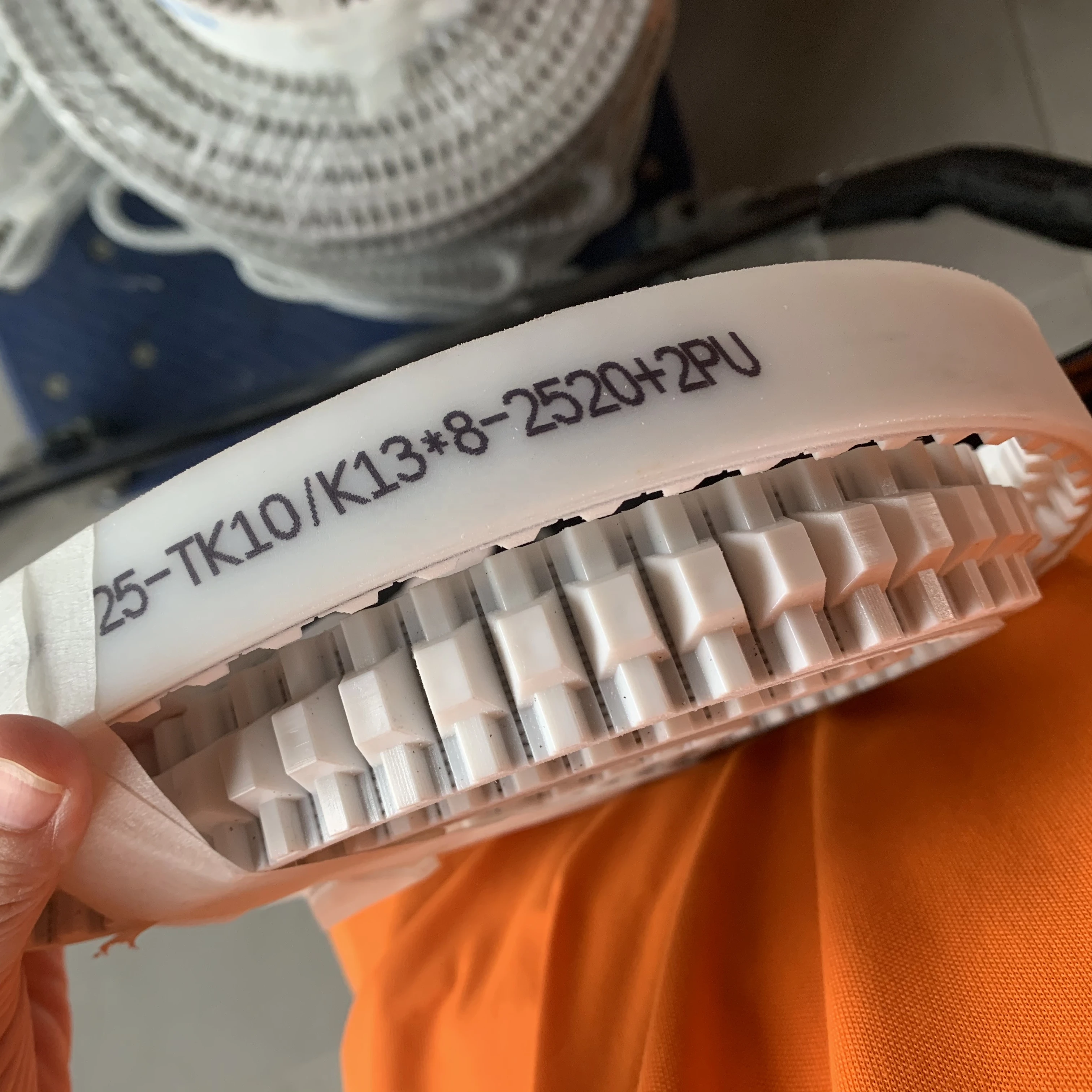 PU endless timing belt  DIY  TK10/K13*8-2520+2PU Custom production in Chinese factories T10 AT10