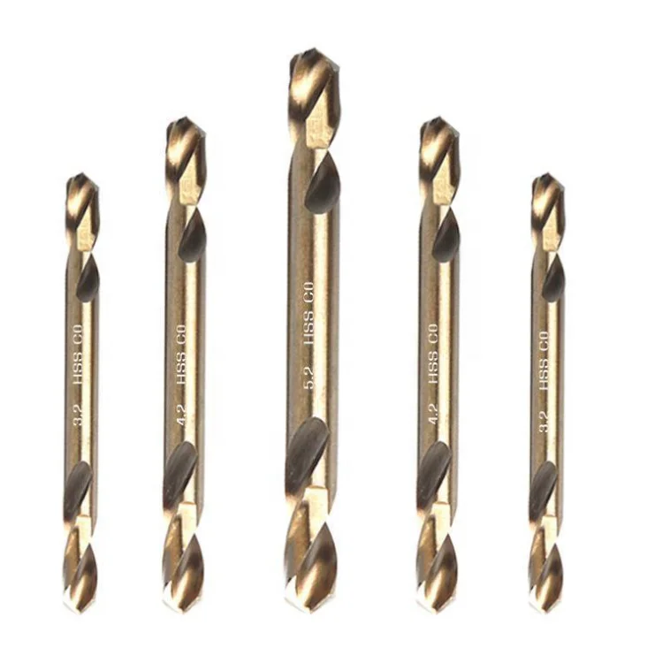 M35 cobalt containing high speed steel Twists metal drill double end drill bits