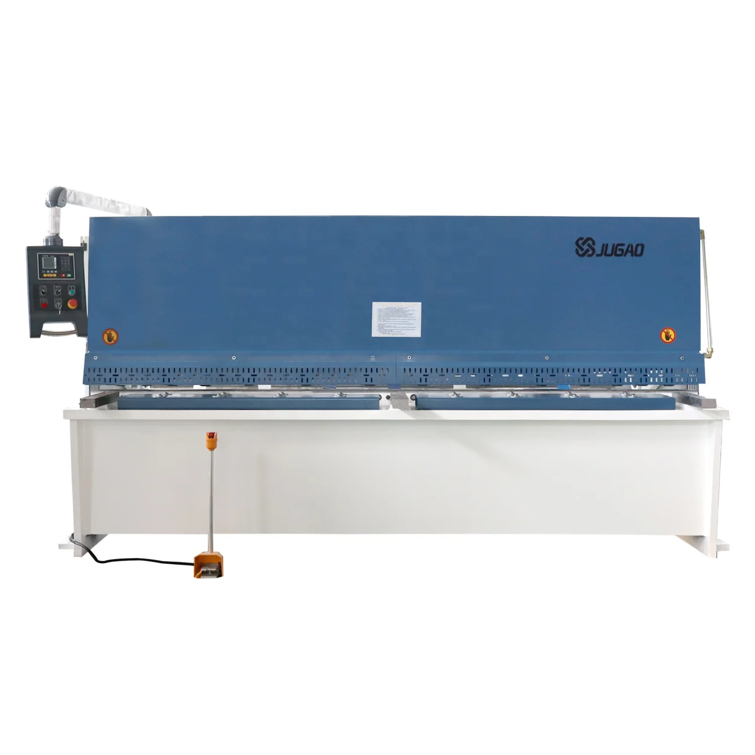 JUGAO 2-8mm Iron Stainless Steel Plate Sheet Hydraulic Swing Beam Shears Shearing Machine