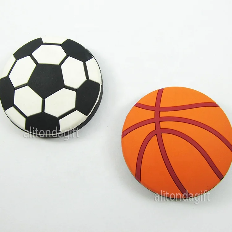 Wholesale promotional basketball football metal bottle opener custom logo shape beer bottle opener for home bar sports activity