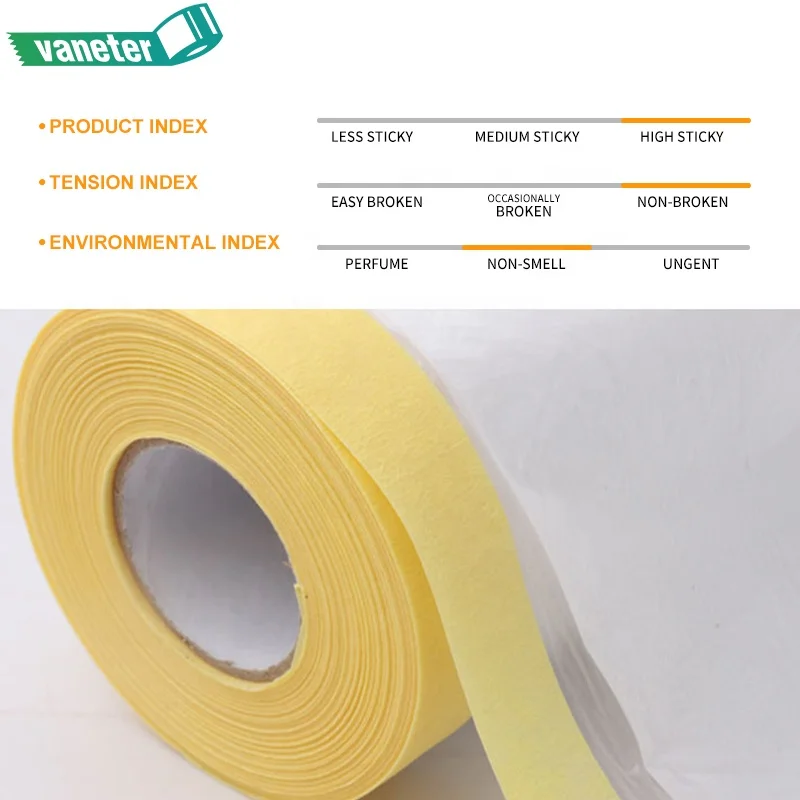  Маскировочная защитная пленка Washi термостойкая крепированная бумага для покраски распылением покрывающая