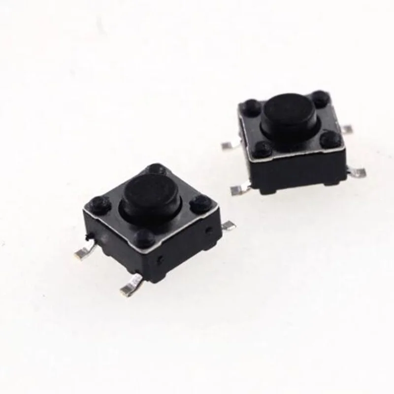 6*6*4.3MM 4pin touch switch SMD micro/key switch button 4P 6x6x4.3