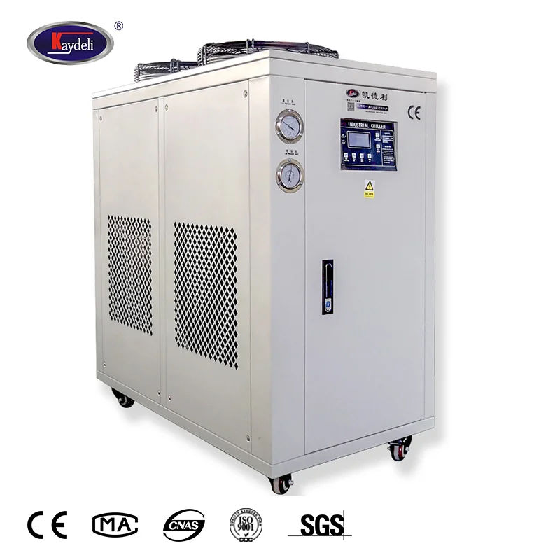 water chiller cooling 5 ton industrial air cooled water chiller price for Injection, Coating machine