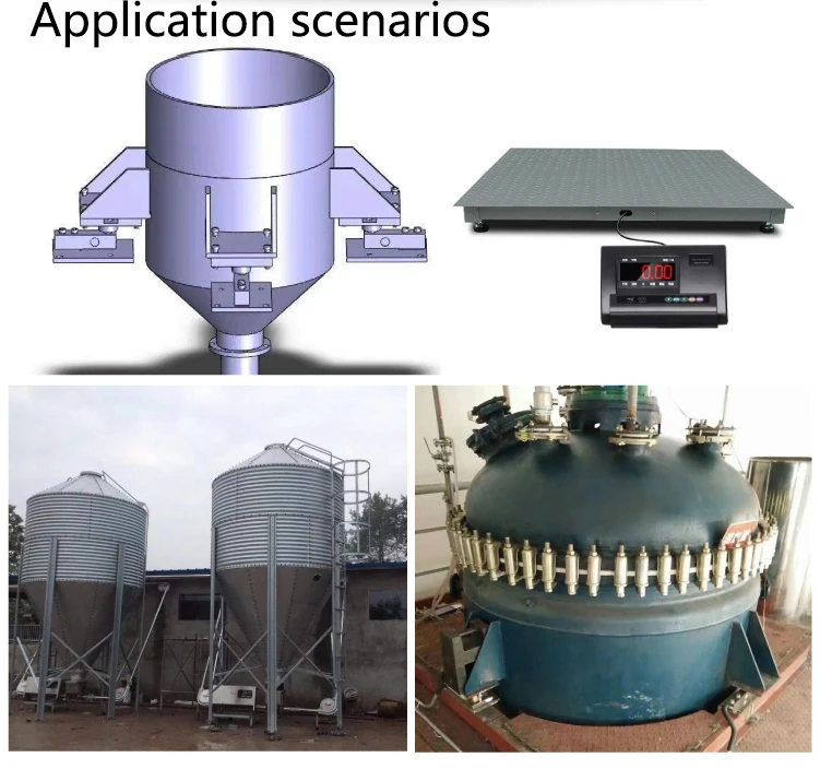 DIY electronic scale small floor scale accessories YZC-320C load cell and Yaohua 12E indicator