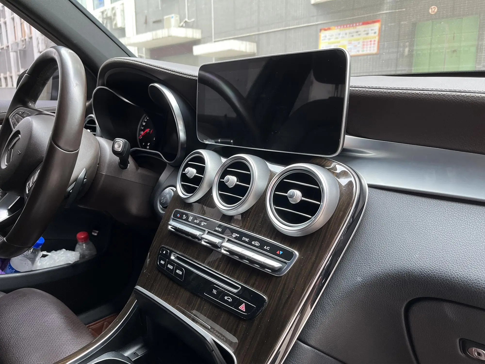 123 Восьмиядерный Android 12 8 + 128 Гб IPS 360 Панорама DVD-плеер для Mercedes Benz GLC 2015-2018 беспроводной Video-4G Carplay