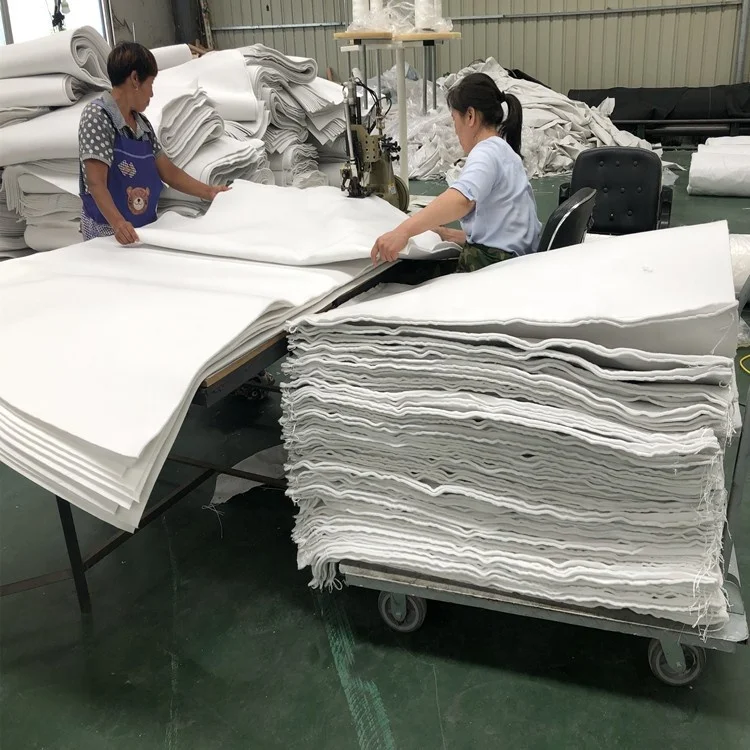 Non woven high strength PP geobags geotextile sand bags for marine beach erosion protection