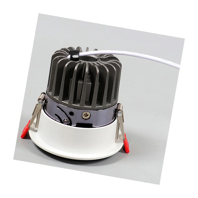 Anti-glare narrow frame spotlight Simple modern hill-embedded wall-washing lamp Adjustable household living room corridor lamp