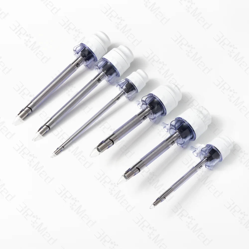 Surgical Medical Endoscope Laparoscopic Trocar And Cannula Kit Disposable Trocars