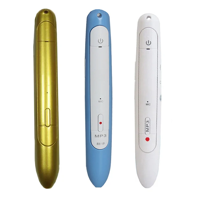 Educational toys reading pen for language study, OEM talking pen for kids reads audio books or flash cards
