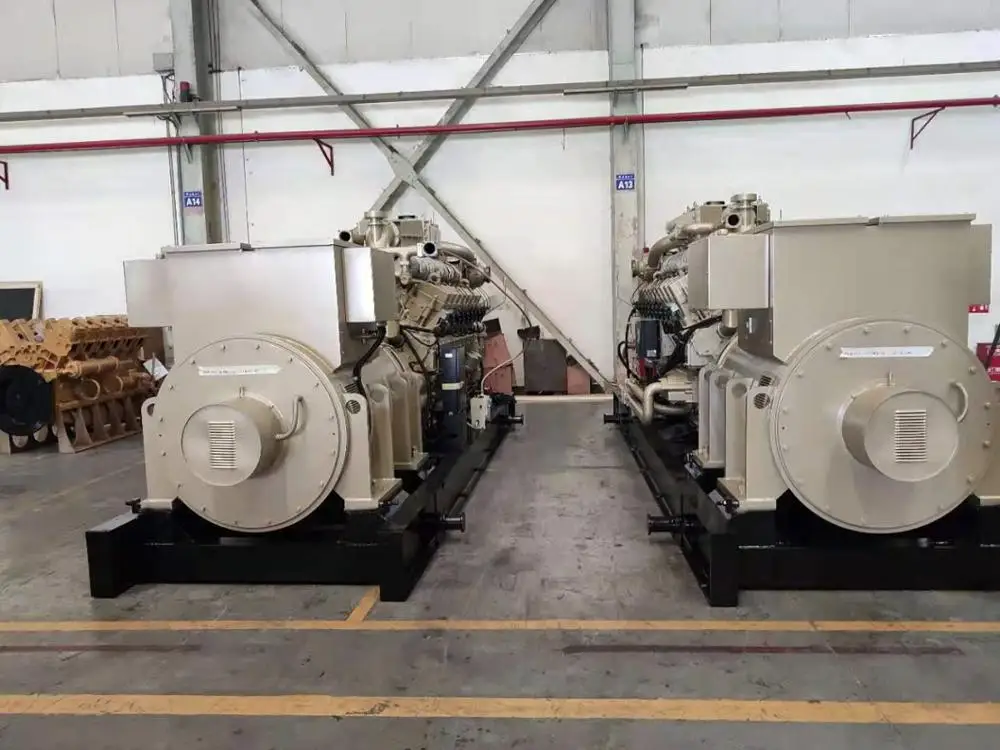Высокоэффективный генератор природного газа 1200kw/6.3kv