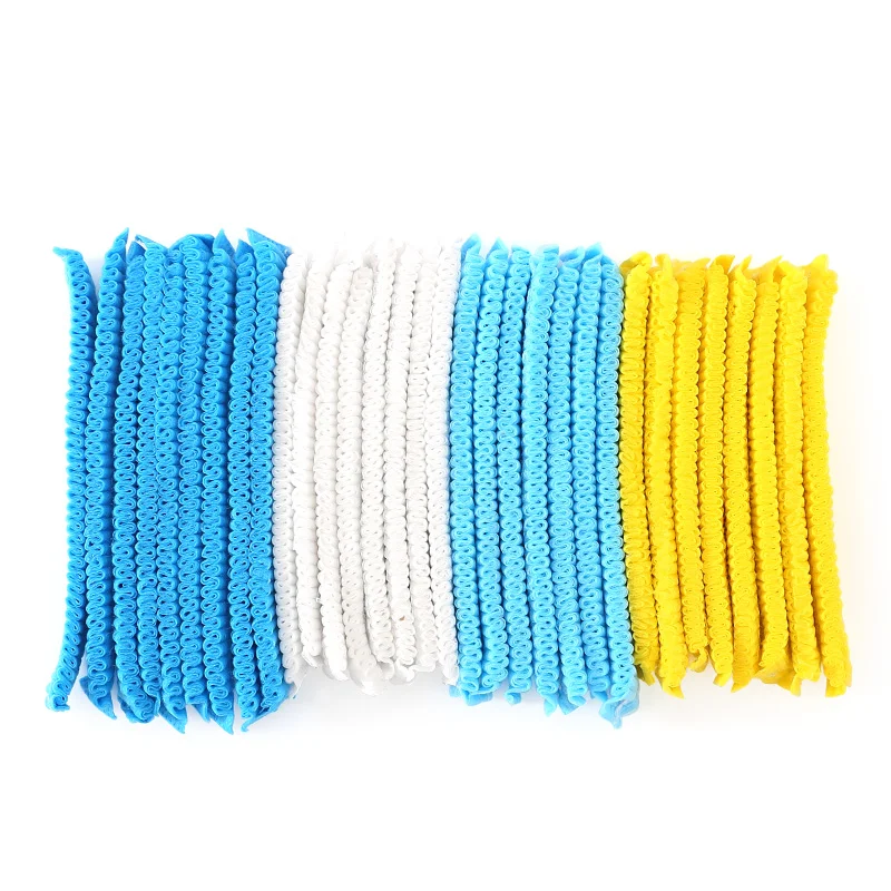 
Nonwoven Clip single/double elastic Mob bouffant Disposable Hair Net good price 
