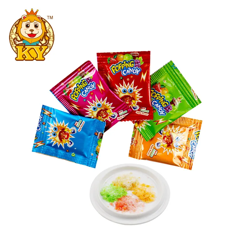 Manufacturer Wholesale Funny Spring Bounce Cartoon Animal Shaped Plastic Toys with Jam Jelly and Popping Candy