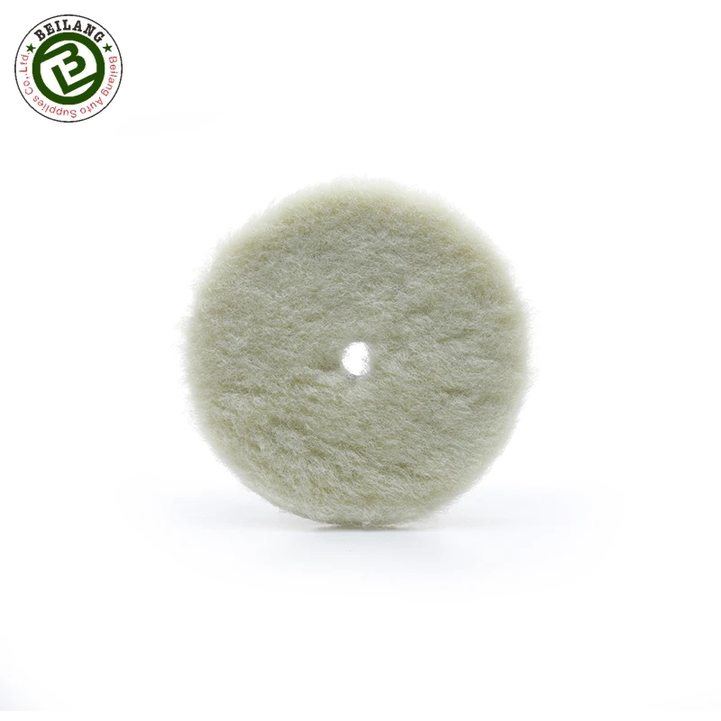premium 6' wool polishing buffing car buffing wool pad Beilang polishing pad cleaner car polishing pad