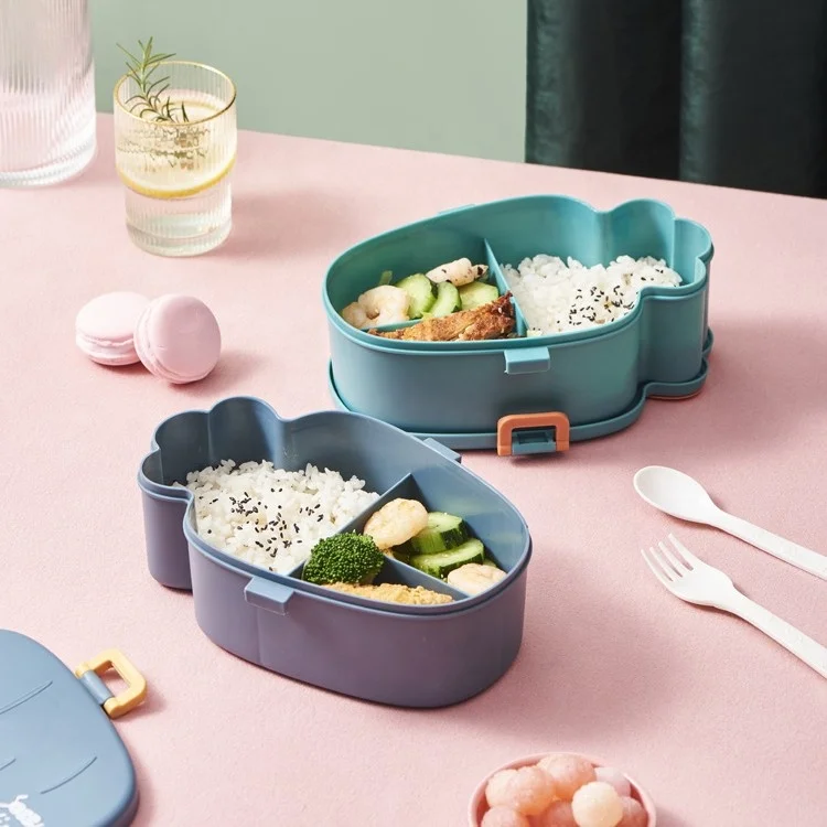 Портативный Ланч-бокс с термоизоляцией в японском стиле для студентов офисных работников и детей