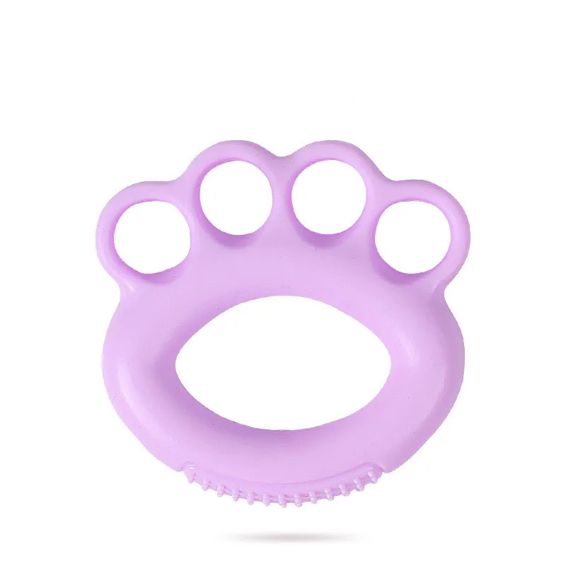 Finger grip device men and women rehabilitation physiotherapy training finger exercise grip ring bump massage five-finger traine