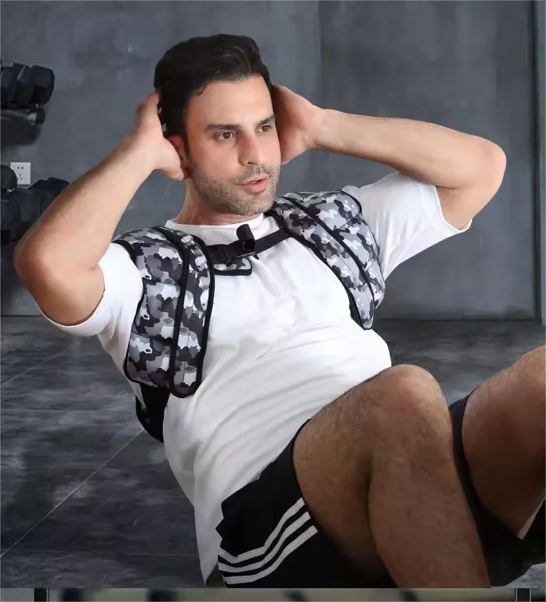 Exercise Loading Vest Boxing Running Sling Weight Training Workout Fitness Adjustable Weight-bearing Vest