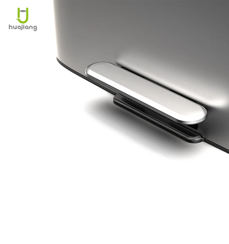 28L*2 stainless steel Soft Close living room office Square pedal trash bin waste bin trash can recycle bin