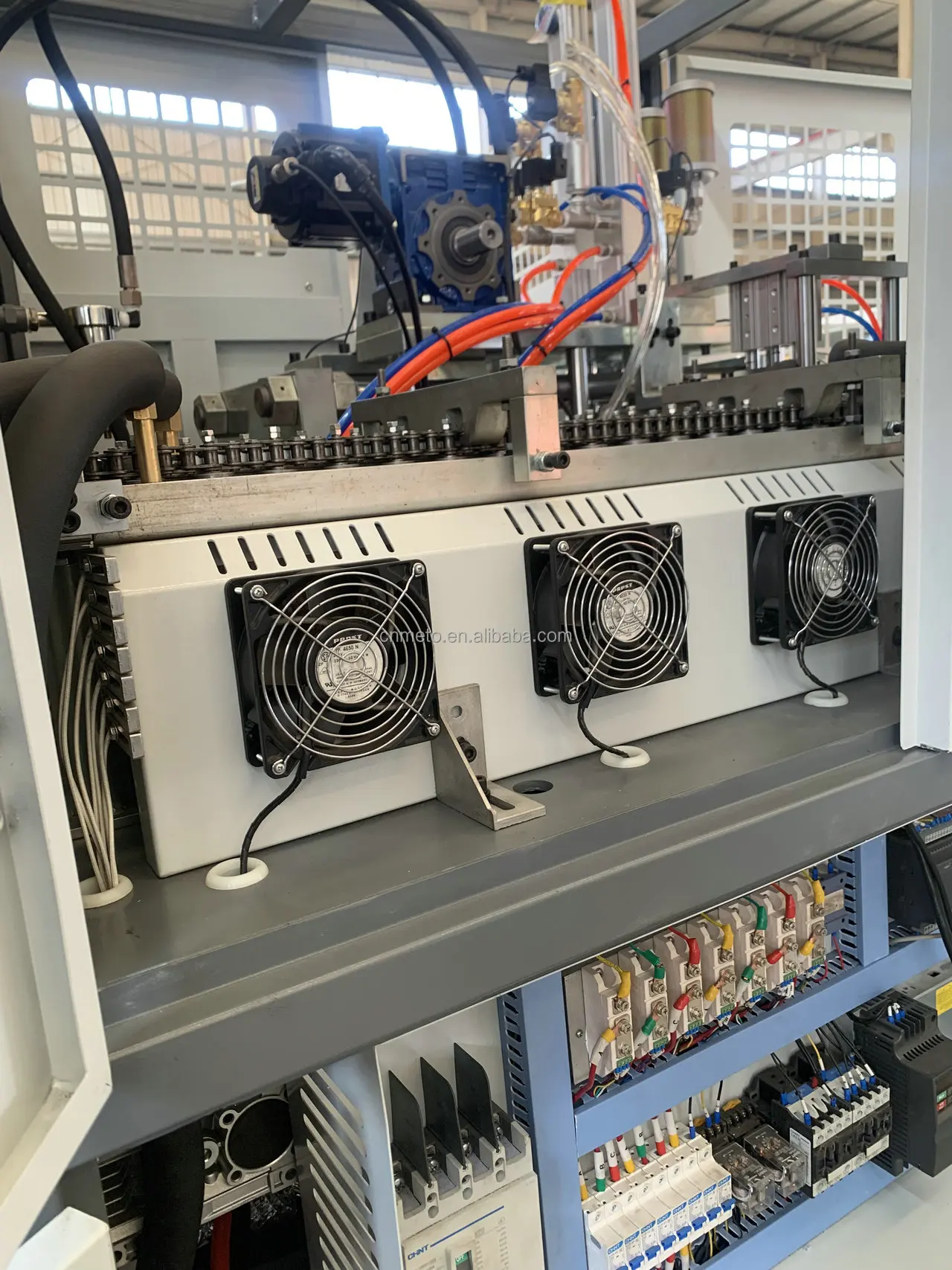 Full automatic servo motor control PET preform heating stretching blowing machine 2 cavities for 600ml bottle