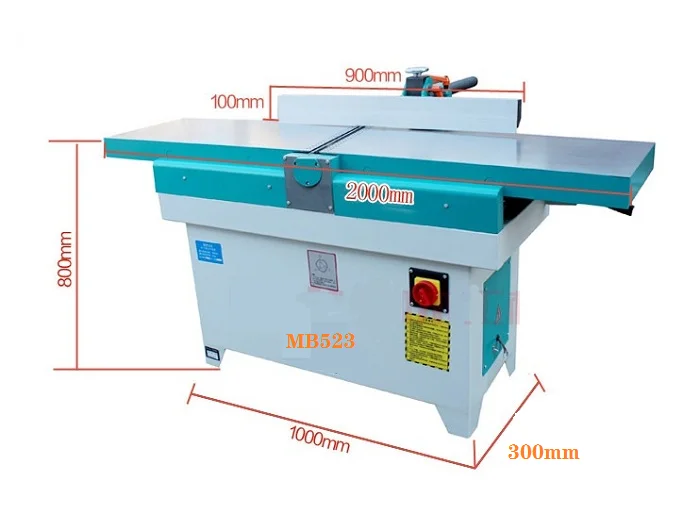 MB503B woodworking multifunctional combined machine tool surface planing saw working width 300mm WOOD PLANER