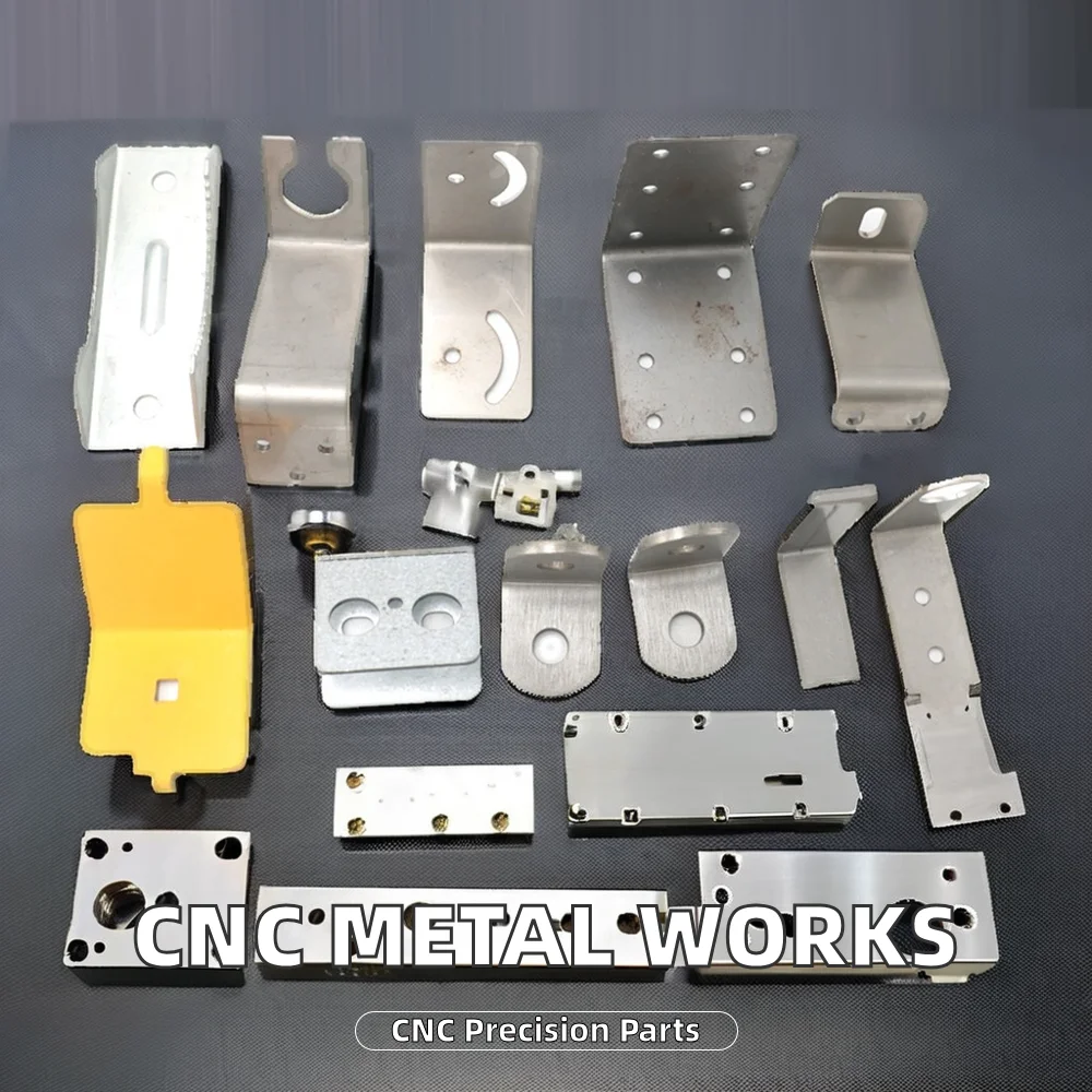 Precision CNC Welding Bending Stamping Powder Coating Brushing Services for Galvanized Steel Sheet Metal Fabrication