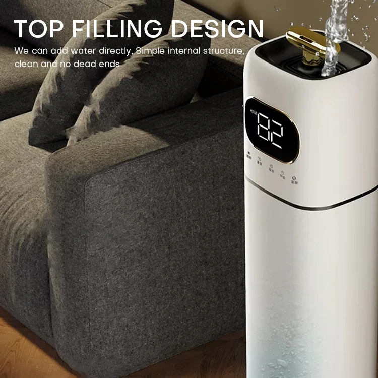 Smart Remote Control 9L Ultrasonic Air Humidifier Home Appliances Big Capacity Freshening Electric Home Office Hotel Car