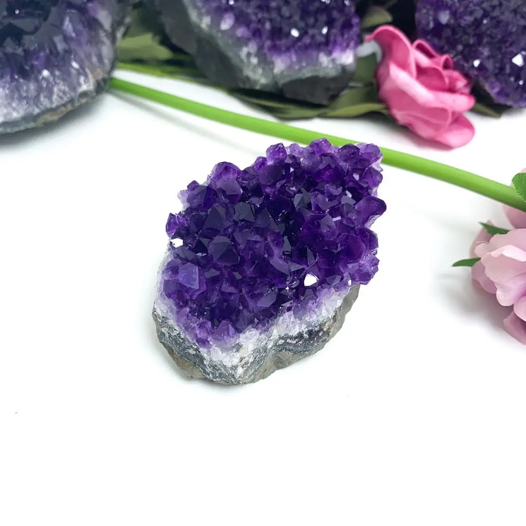 
Amazing Beautiful Natural Large Points Rough Amethyst Quartz Crystal Cluster Cheap Prices 