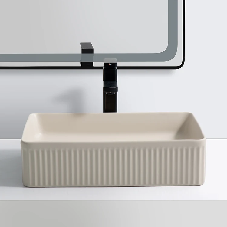 hand wash basin guangzhou sanitary ware rectangular overlaying sink for bathroom house
