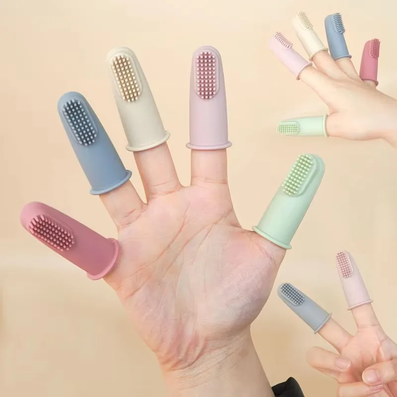 Toothbrush For Children Finger Toothbrush Soft Silicone Kids Brush Baby Health Teeth Oral Care Newborn Accessories