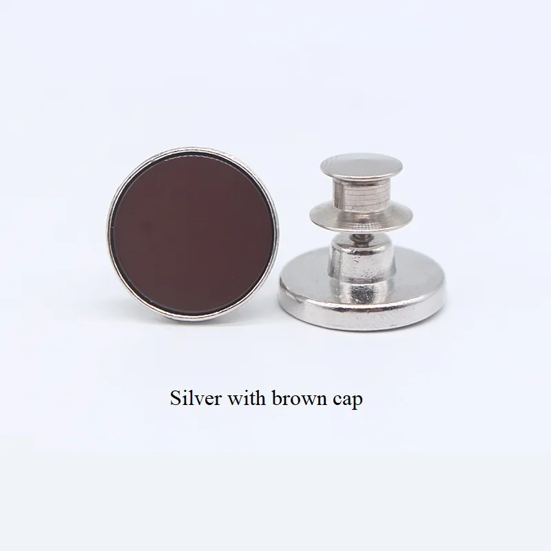 20mm adjustable pins exclusive fashion screw highwaist 4 rivets cutsom jeans buttons