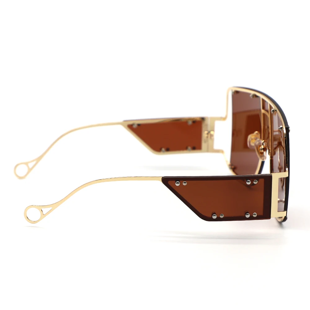 Lentes Para Sol Polarized Large Frame Rhinestone Square Night Vision Sun Glasses River Optical Cat Grey Classic OEM Sunglasses