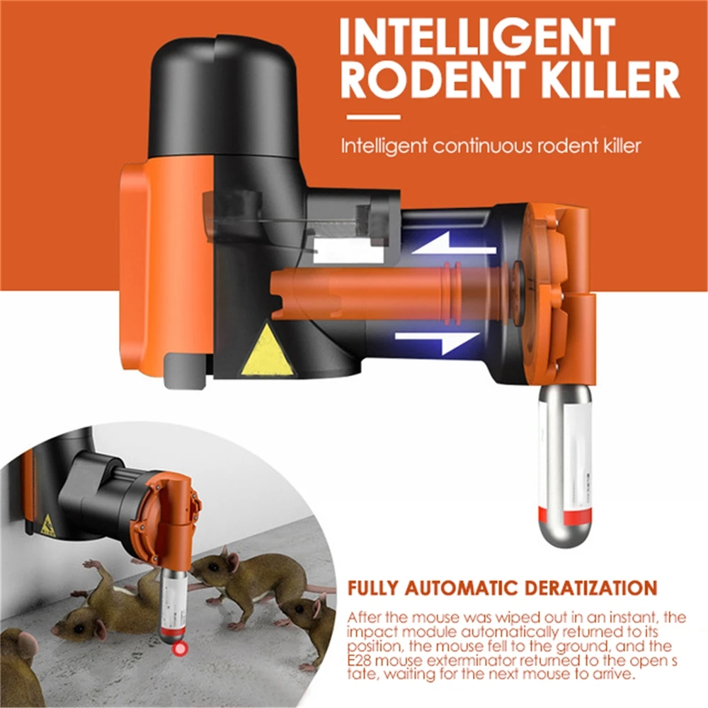 Auto air comperession rat Mouse control rodent killer good nature mouse trap a24