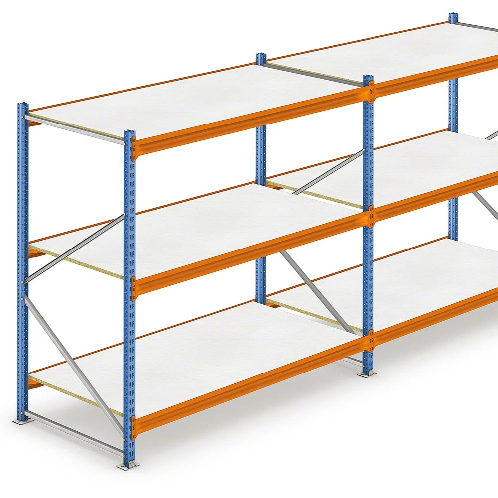 SATONG заводская цена промышленная сверхпрочная металлическая стеллажная система для хранения складов стеллажи с длинным пролетным