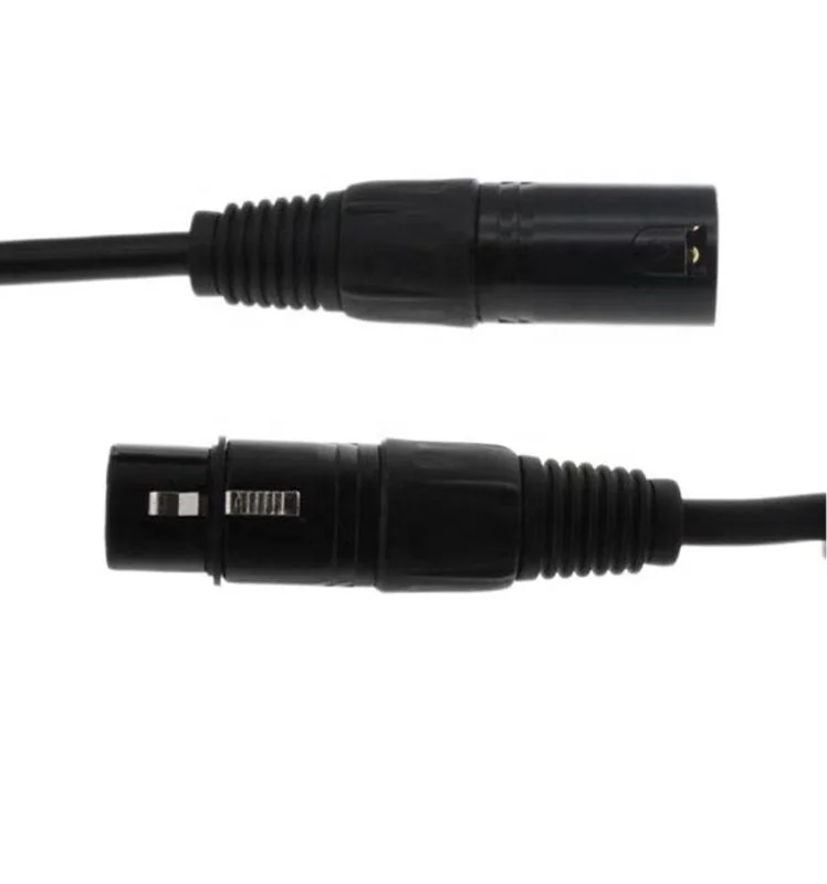 OEM hot Sale 3 Pin XLR Female to XLR Male Splitter Microphone Cable