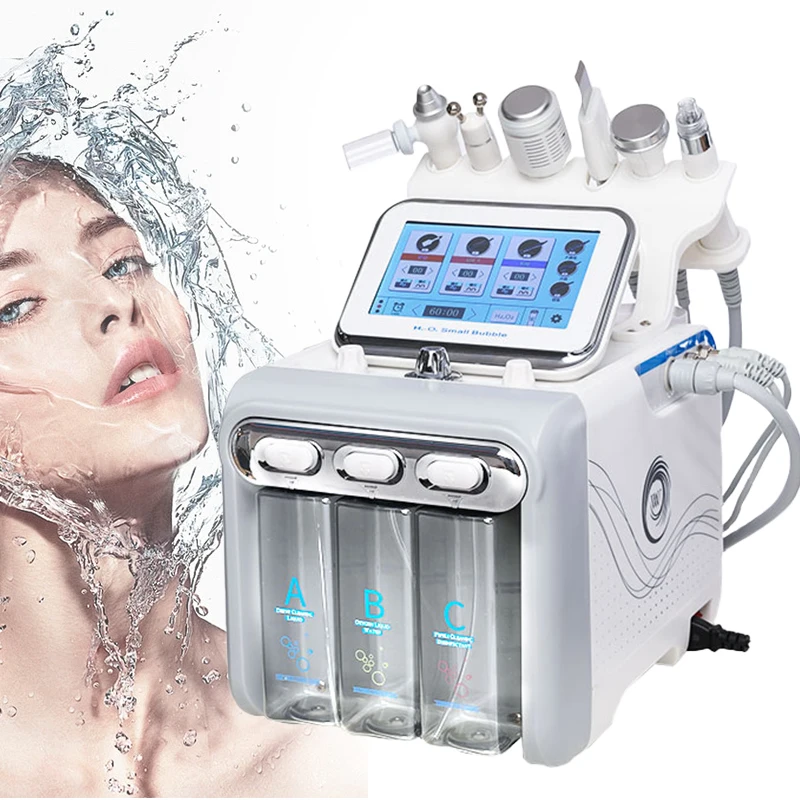 Small Bubble H2O2 Hydrotion Machine Wholesale Hydro Aqua Peeling Facial Beauty Equipment For Salon Use
