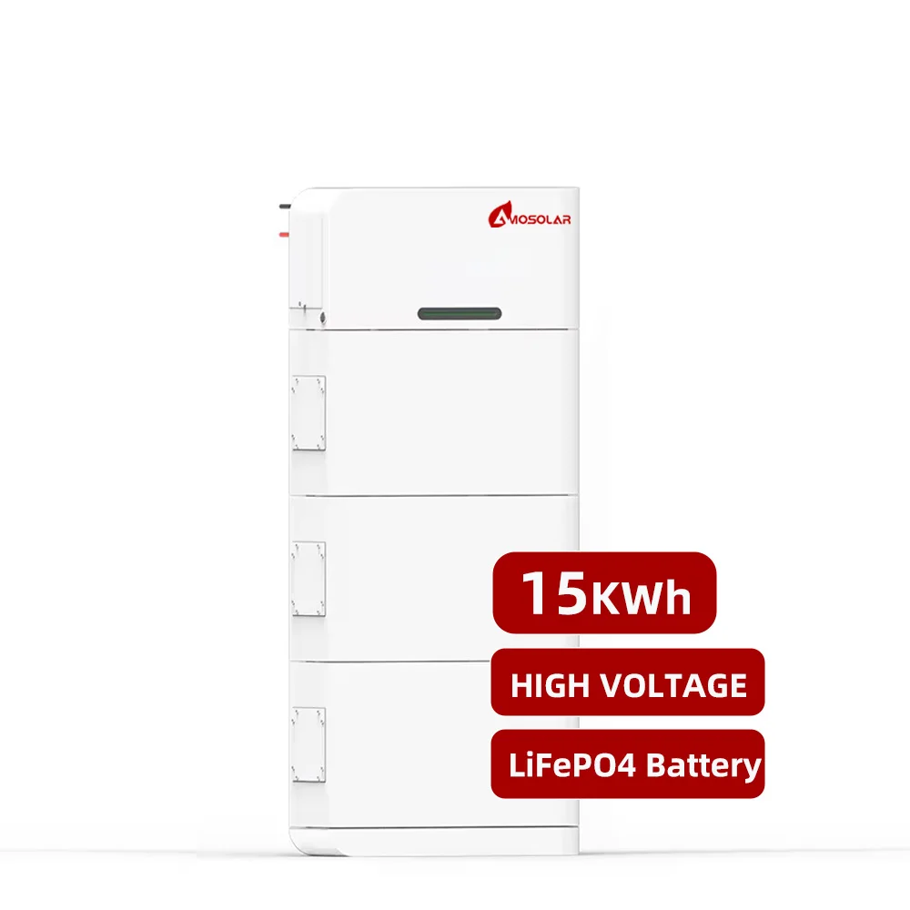 Stackable High Voltage Tower lithium battery 307.2v 50ah 15KWH 20KWH 25kWh For Solar Energy Storage System