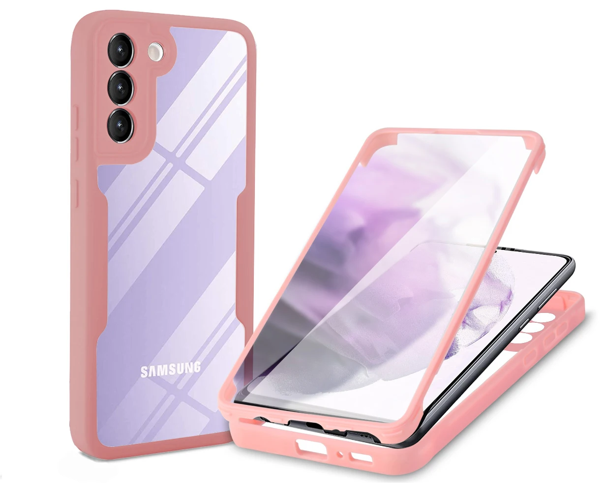 360 full protection TPU Material 2 in 1 phone case For samsung S22 phone case