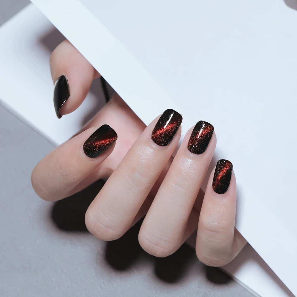  Магический лак для ногтей Cat Eyes OEM/ODM долговечный магнитный на водной основе с эффектом