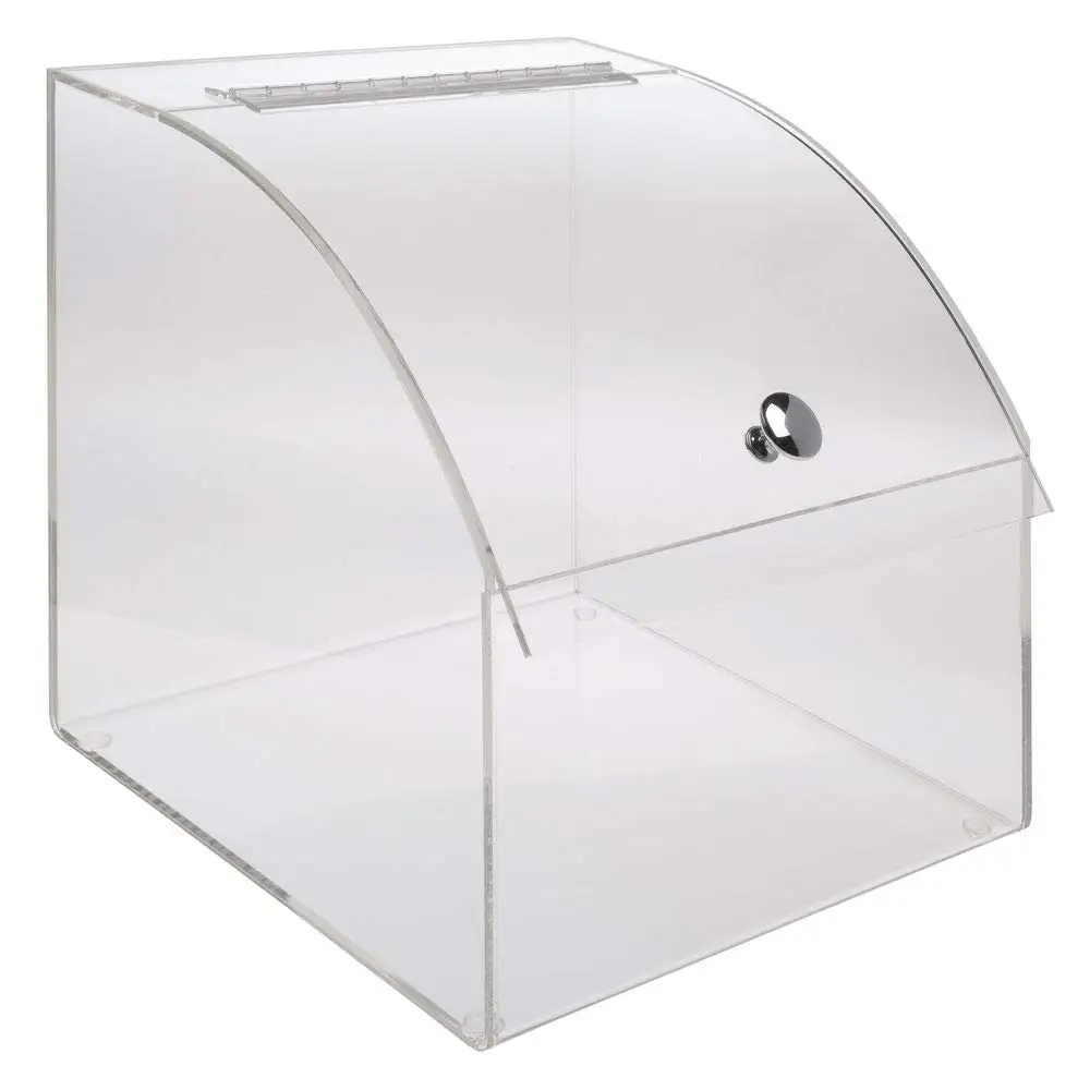 Plexiglass Candy Box Acrylic Candy Bin Dry Food Container Retail Shop Food Display Showcase
