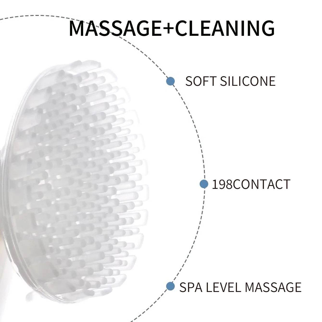 Genuine cleansing mousse amino acid with brush head deep cleans pores unisex cleansing milk