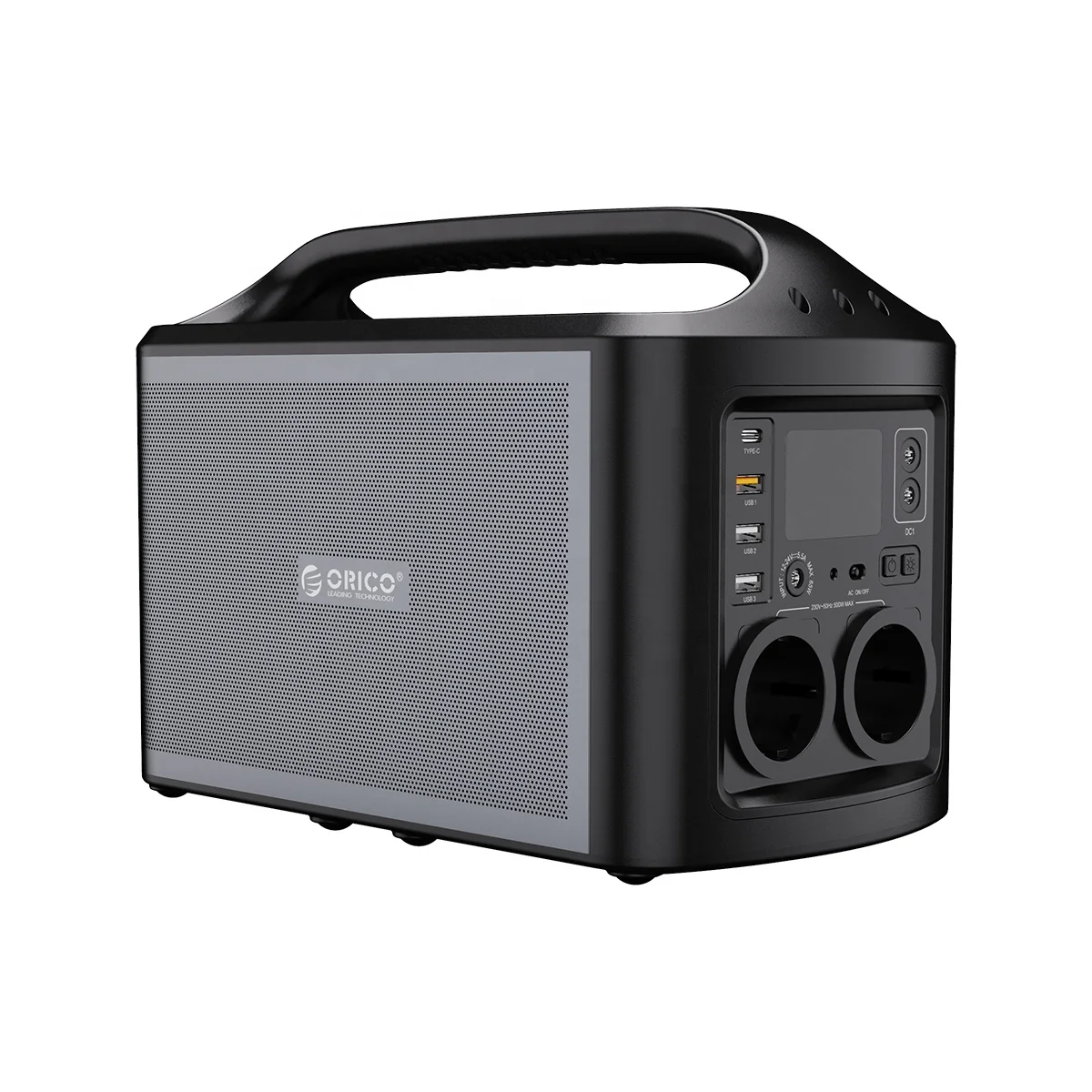 ORICO аварийного Открытый солнечной энергии все в одном мобильный AC DC резервный литий-ионный аккумулятор для зарядки 500W портативная электростанция для кемпинга
