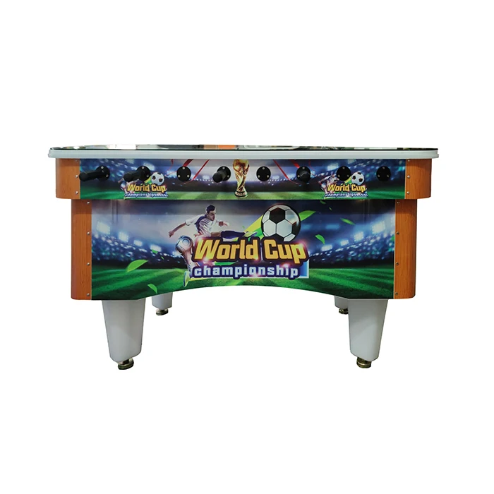 Worldcup championship indoor soccer skill video arcade game football table game machine
