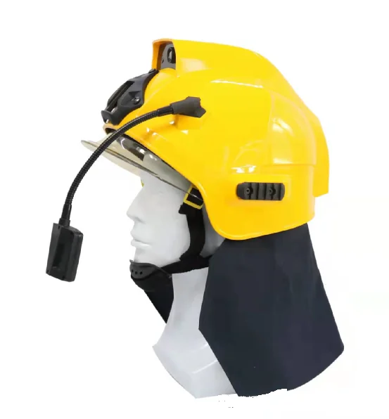 Fire-fighting and rescuse Smart helmet multi-purpose for construction mining site