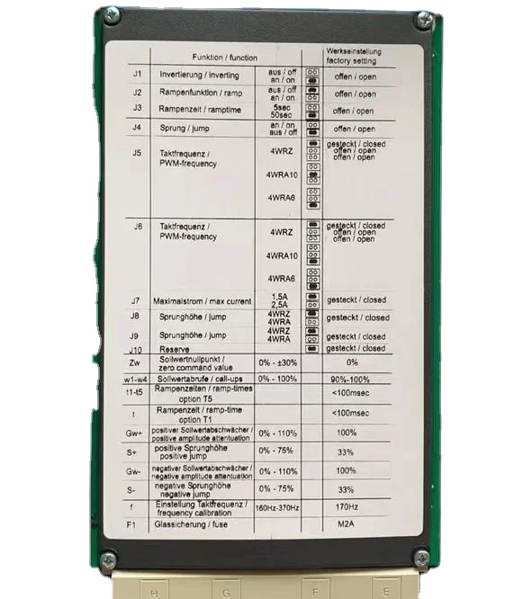 Original Rexroth Amplifier VT-VSPA2-1-2X/V0/T1