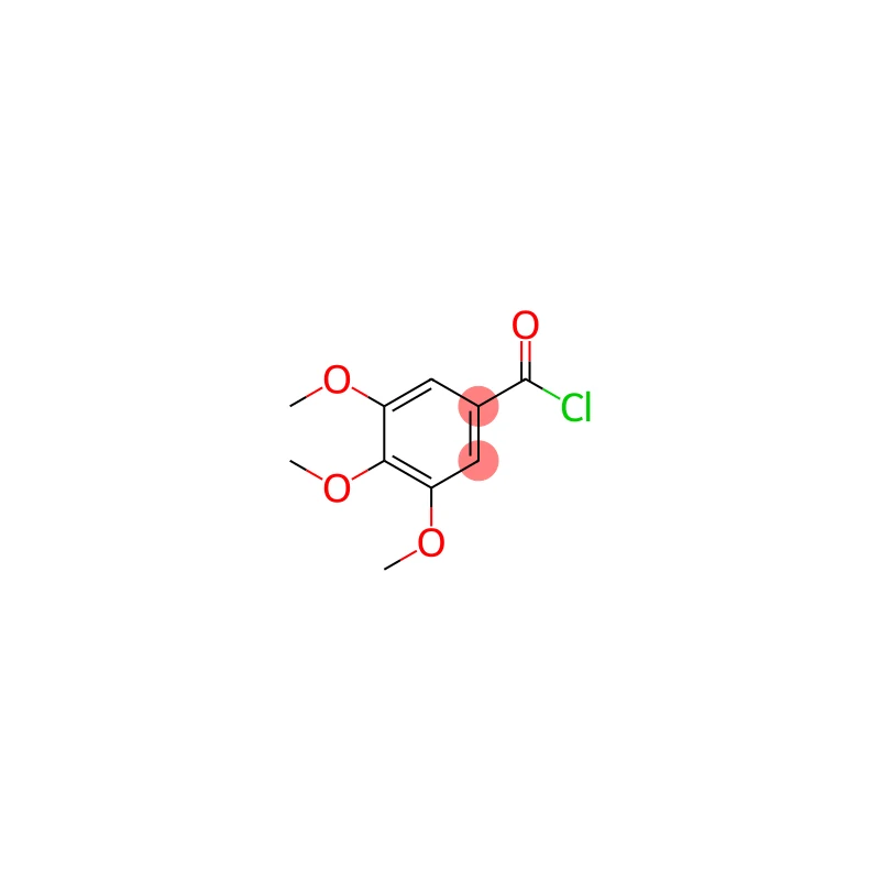 3,4,5-Trimethoxybenzoyl chloride CAS: 4521-61-3