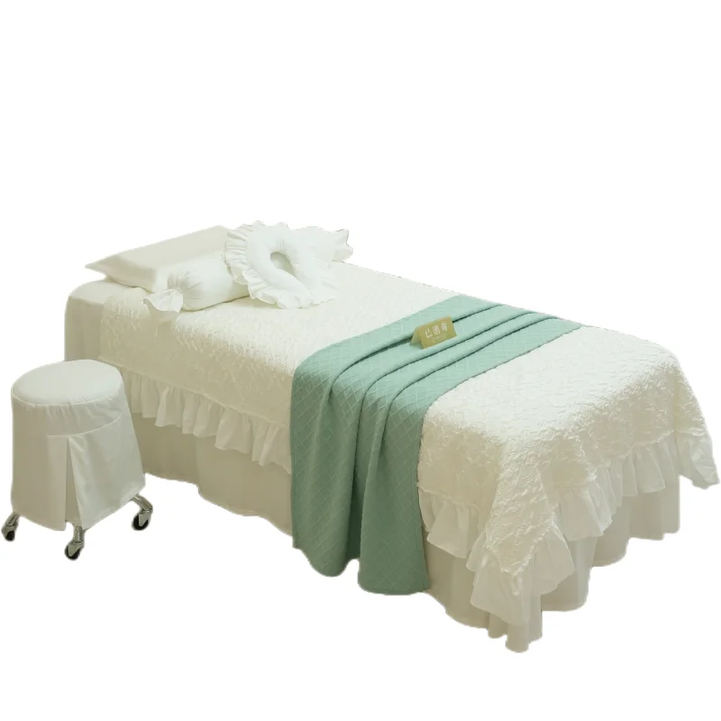 Многоцветный набор профессиональных простыней для